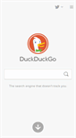 Mobile Screenshot of duckduckgo.com